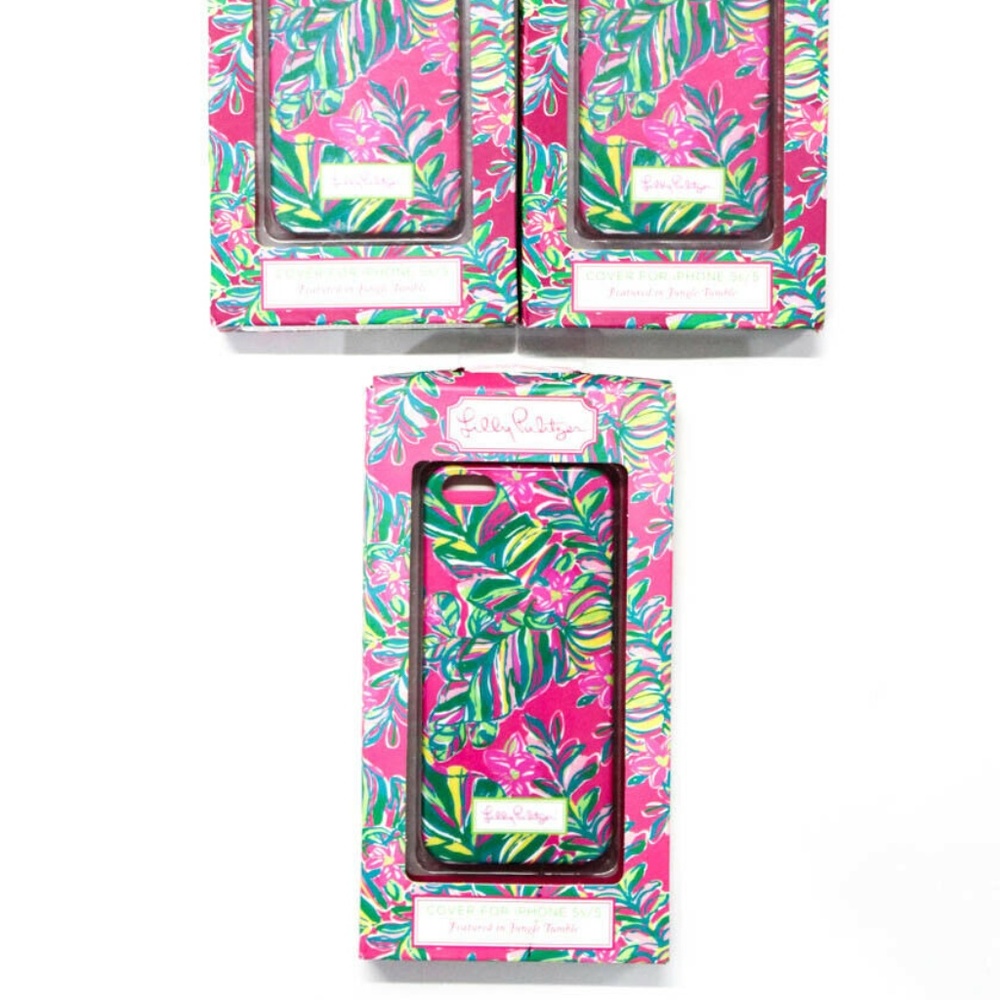 Lilly Pulitzer Tropical Printed Phone case lot 3 - Picture 2 of 4